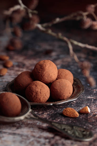 istock Homemade dates candies with cocoa 1391751185