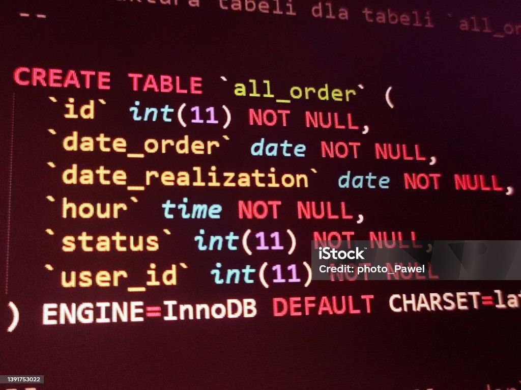 Coding Programming Source Code Screen Abstract Technology Background ...