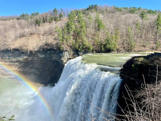 istock Letchworth State Park, New York - Middle Falls - Genesee River 1391754576