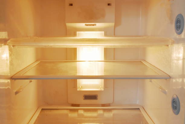 istock empty refrigerator after cleaning and prepare to contain food 1391760116