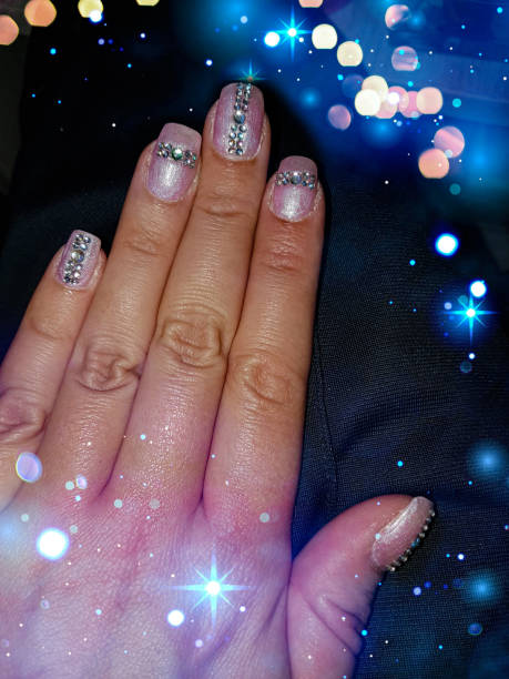 istock Gel nails, UV gel nails, nail art 1391760541