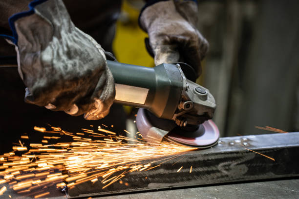 istock Afro American welder 1391765550