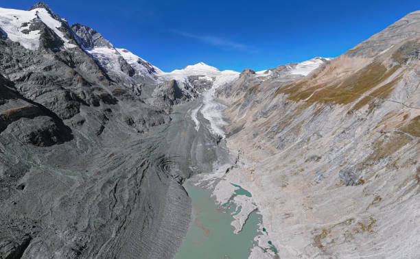 istock Wide angle aerial view of Grossglockner glacier, Austria 1391766869