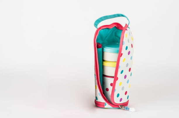 Lunch box bag isolated on white background