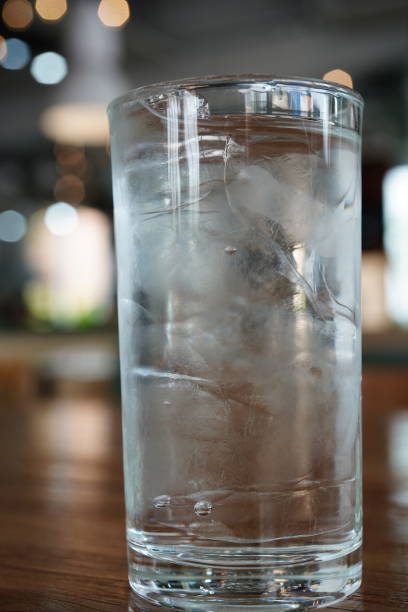 istock Glass of water with ice 1391781159