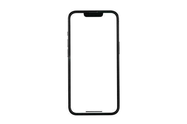 istock Studio shot of  smartphone isolated on background  - Clipping Path 1391796007