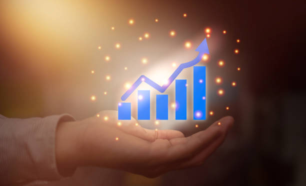 istock market volatility computer diagram graph with business man hand type 1391798294