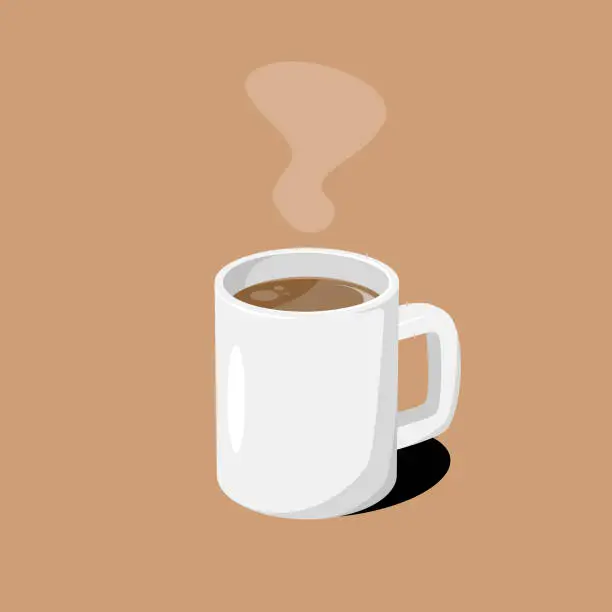 Vector illustration of Coffee Mug Icon.