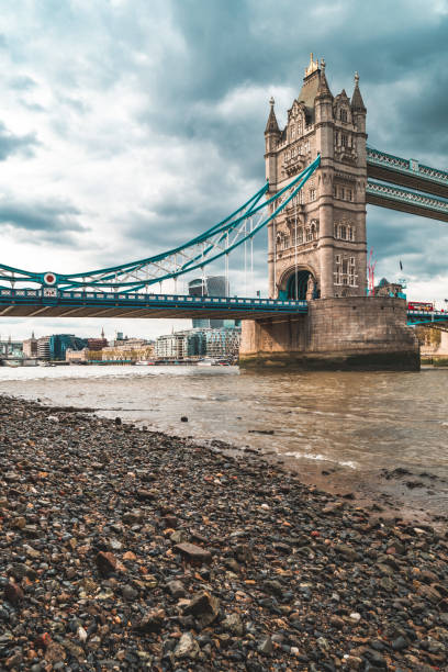 istock Tower Bridge on a cloudy day in London 1391799108