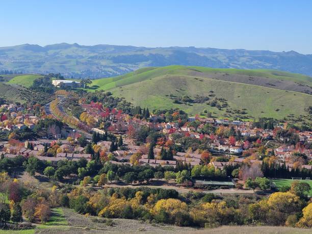 valle de san ramon - mt diablo state park fotografías e imágenes de stock