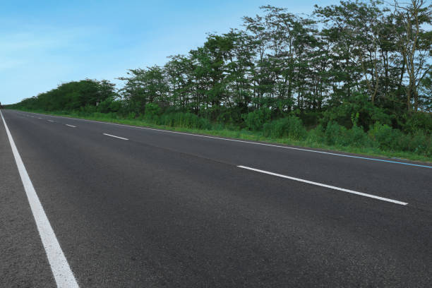 istock View of modern asphalt road in countryside 1391814236