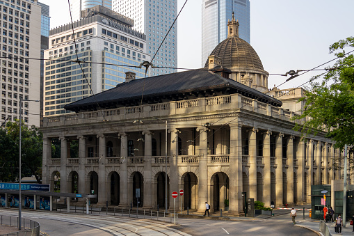 Hong Kong - April 14, 2022 : The Hong Kong Court of Final Appeal is the final appellate court of Hong Kong.