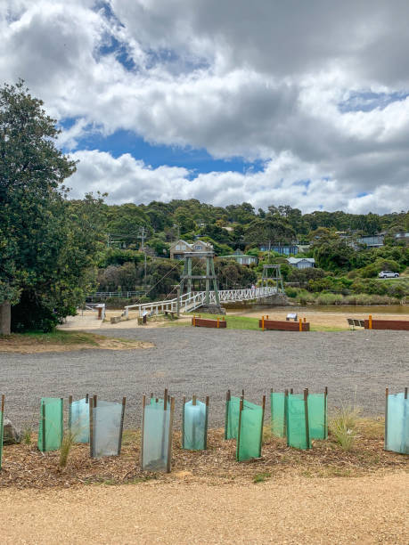 istock Lorne Swing Bridge in Victoria, Australia 1391819370