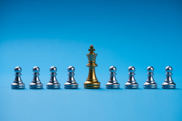 istock Business Influence Concept. Chess Pieces Strategy 1391820401