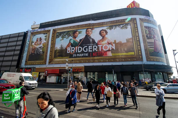 Bridgerton - Netflix stock photo