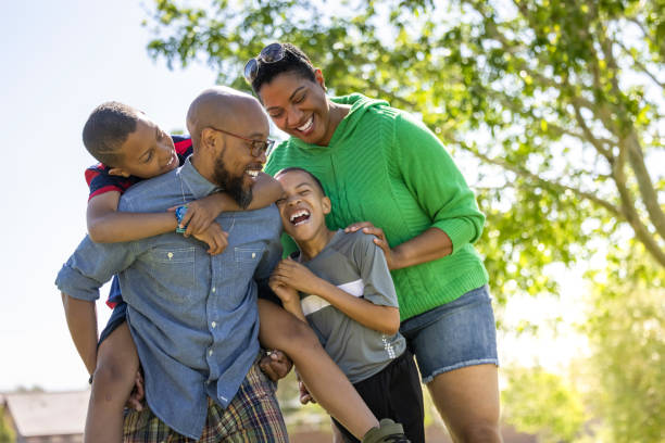 istock Family Fun at the park 1391833717