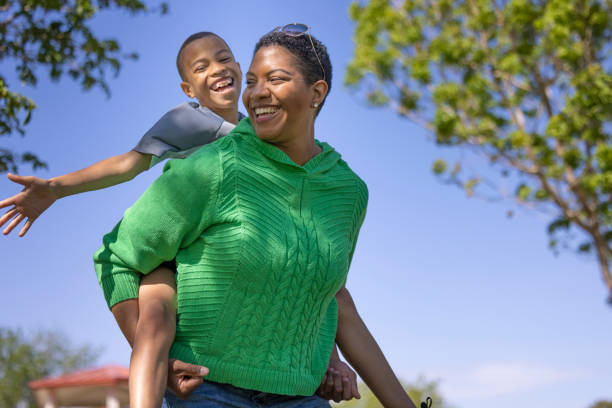 istock Family Fun at the park 1391838942