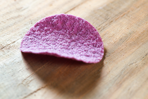 purple potato taste chips