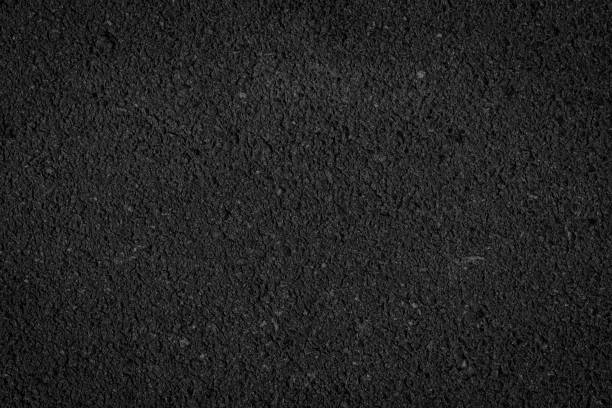Black asphalt floor or road texture background.