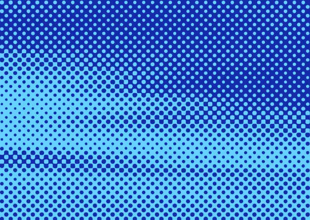 Vector illustration of Blurred Half tone pattern background