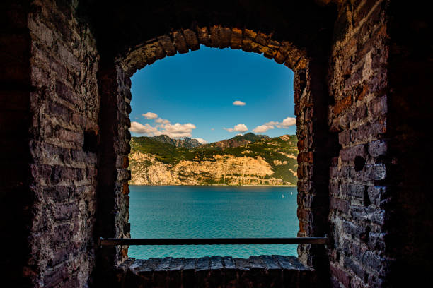 looking at Lake Garda