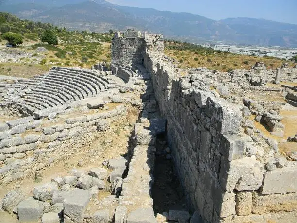 Xhantos ancient city (Turkey)