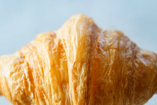 Croissant placed on the table