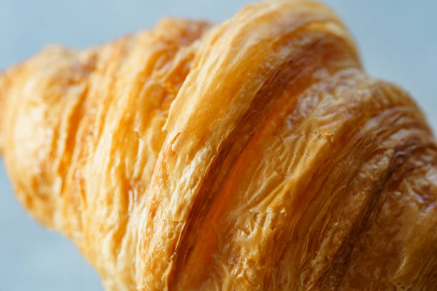 Croissant placed on the table