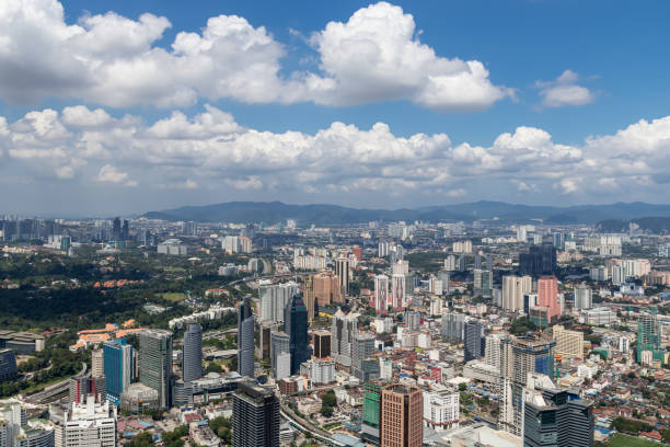 istock Cityscape, aerial view at Kuala Lumpur 1391902654