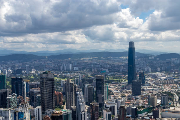 istock Cityscape, aerial view at Kuala Lumpur 1391903103