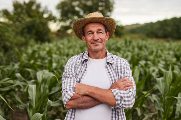 istock Confident middle aged male with crossed arms 1391908407