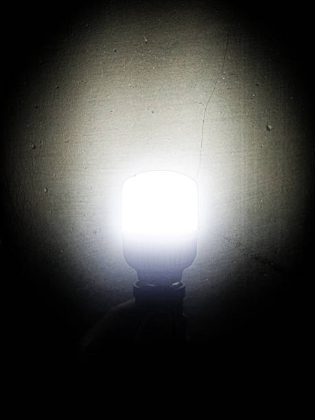 a light that glows in the dark, the background is blurry