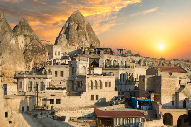 istock Goreme city landscape 1391919969