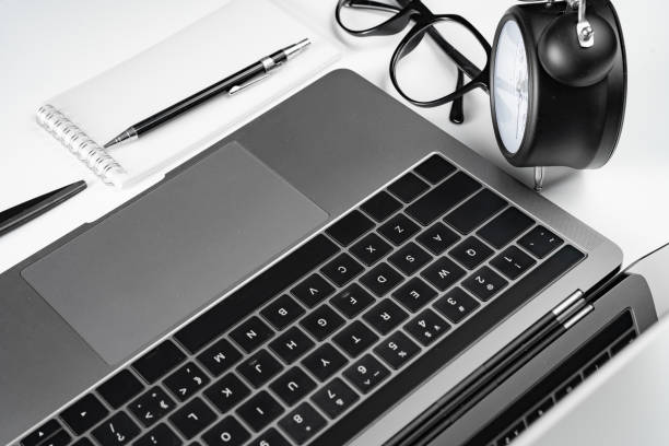 istock Computer stationery and other office supplies 1391925838