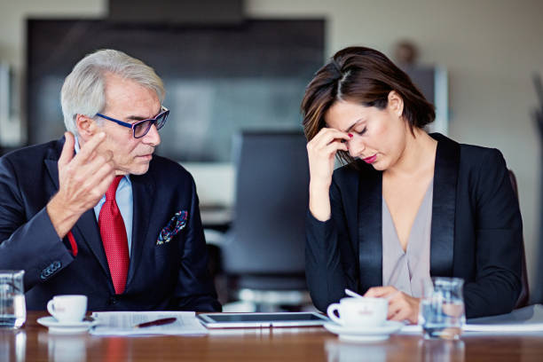 istock Manager is hard talking with employee in an office 1391945269