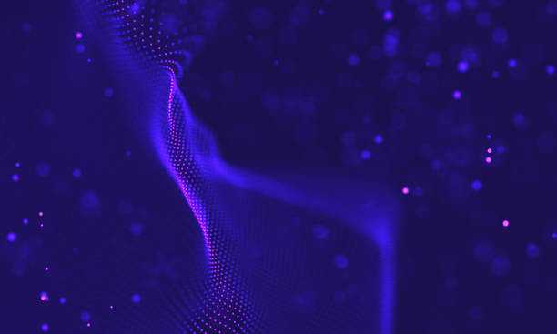 istock Ultra violet galaxy background. Space background illustration universe with Nebula. 2018 Purple technology background. Artificial intelligence concept 1391946221