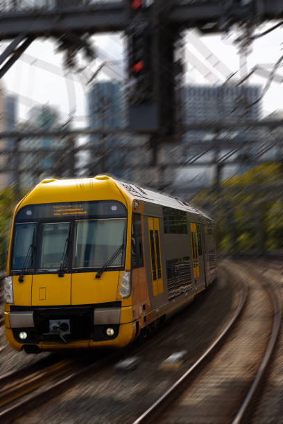 istock Commuter train approaching a train station in Sydney NSW Australia 1391946326
