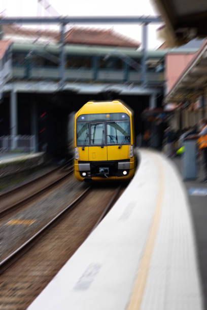 istock Commuter train approaching a train station in Sydney NSW Australia 1391946564