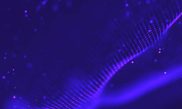 istock Ultra violet galaxy background. Space background illustration universe with Nebula. 2018 Purple technology background. Artificial intelligence concept 1391946713