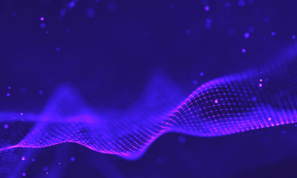 istock Ultra violet galaxy background. Space background illustration universe with Nebula. 2018 Purple technology background. Artificial intelligence concept 1391947277
