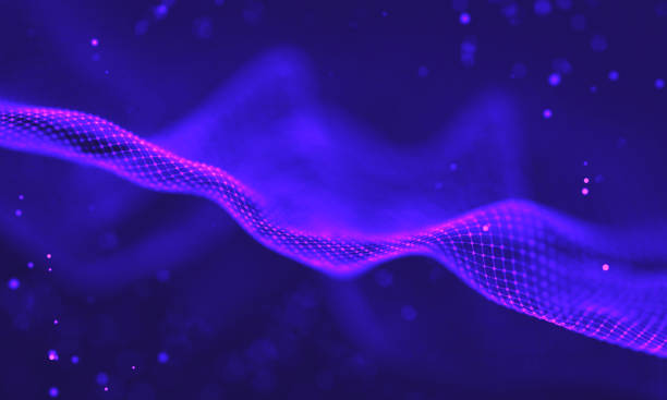 istock Ultra violet galaxy background. Space background illustration universe with Nebula. 2018 Purple technology background. Artificial intelligence concept 1391947296