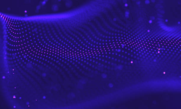 istock Ultra violet galaxy background. Space background illustration universe with Nebula. 2018 Purple technology background. Artificial intelligence concept 1391947308