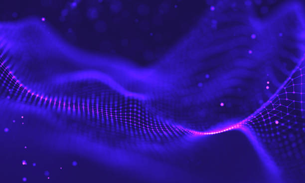 istock Ultra violet galaxy background. Space background illustration universe with Nebula. 2018 Purple technology background. Artificial intelligence concept 1391947534