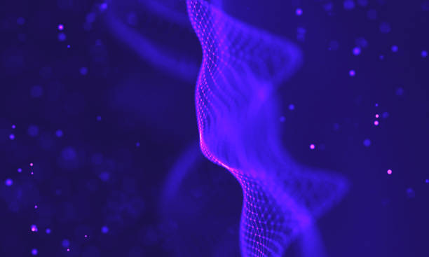 istock Ultra violet galaxy background. Space background illustration universe with Nebula. 2018 Purple technology background. Artificial intelligence concept 1391947630