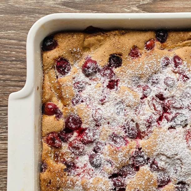 istock Image of a sweet pie with apples and cranberries 1391947822