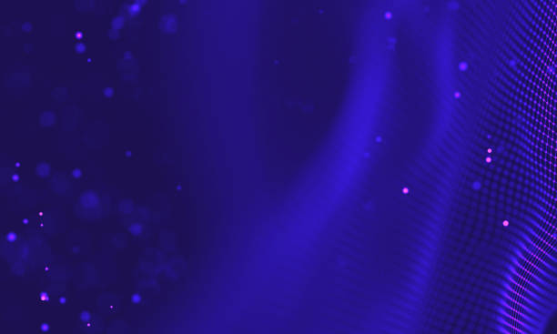 istock Ultra violet galaxy background. Space background illustration universe with Nebula. 2018 Purple technology background. Artificial intelligence concept 1391947826