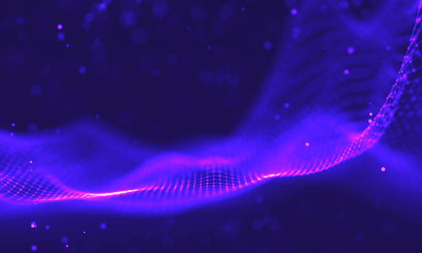 istock Ultra violet galaxy background. Space background illustration universe with Nebula. 2018 Purple technology background. Artificial intelligence concept 1391947844