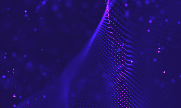 istock Ultra violet galaxy background. Space background illustration universe with Nebula. 2018 Purple technology background. Artificial intelligence concept 1391948983