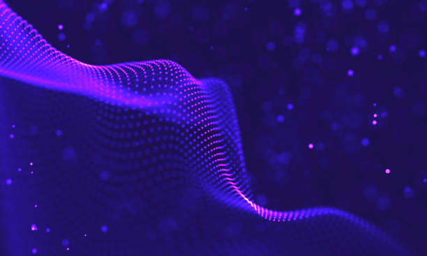 istock Ultra violet galaxy background. Space background illustration universe with Nebula. 2018 Purple technology background. Artificial intelligence concept 1391949267