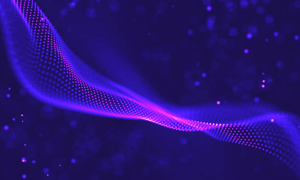 istock Ultra violet galaxy background. Space background illustration universe with Nebula. 2018 Purple technology background. Artificial intelligence concept 1391949276